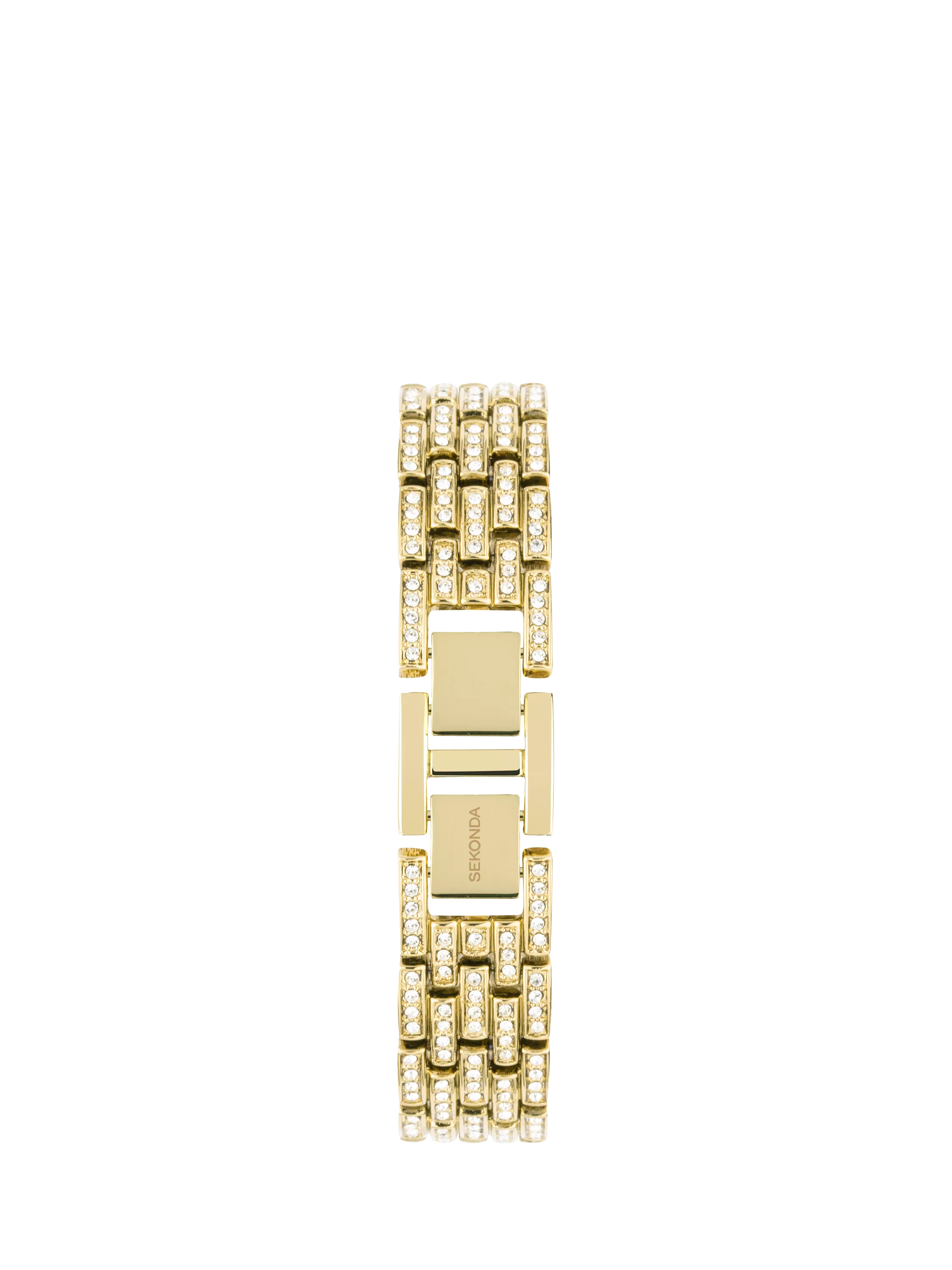 Sekonda Monica crystal bracelet watch gold-toned, UK version