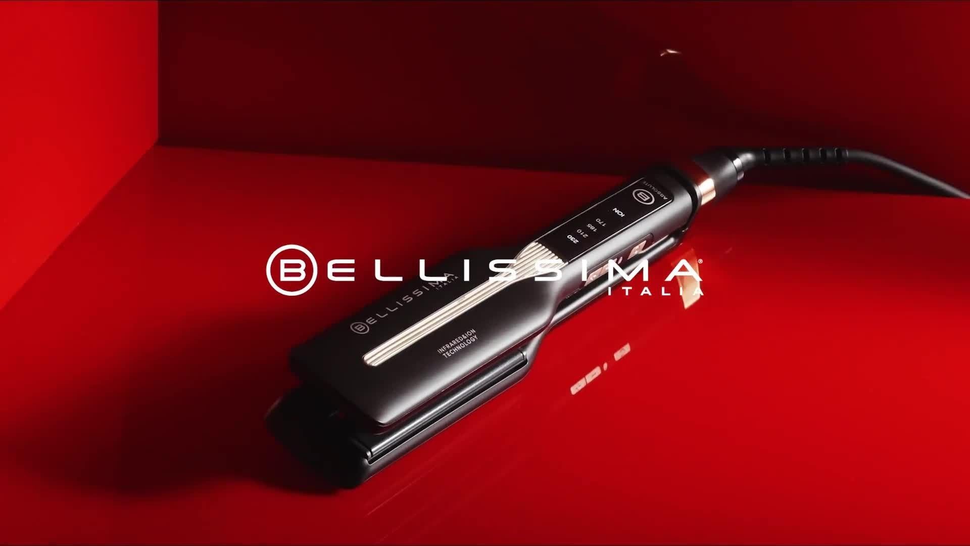Bellissima Italia Absolute Hair Straighteners black gold, UK version
