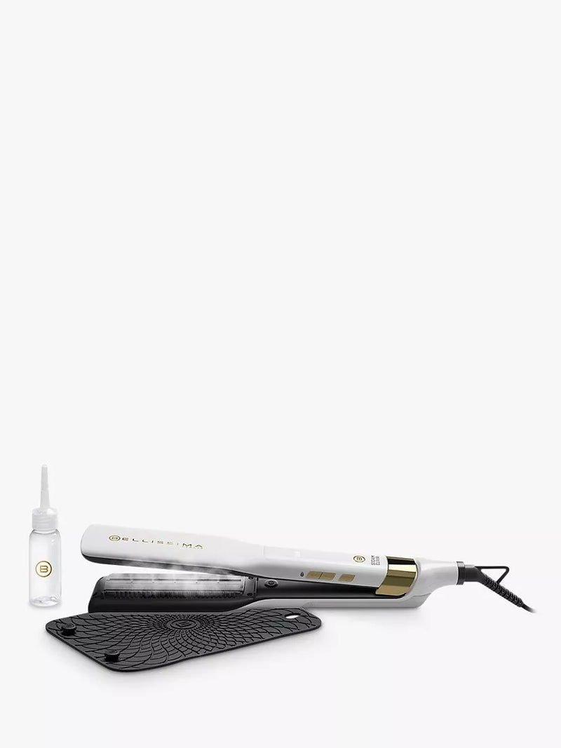 Bellissima Italia Elixir hair straighteners white gold (British brand)