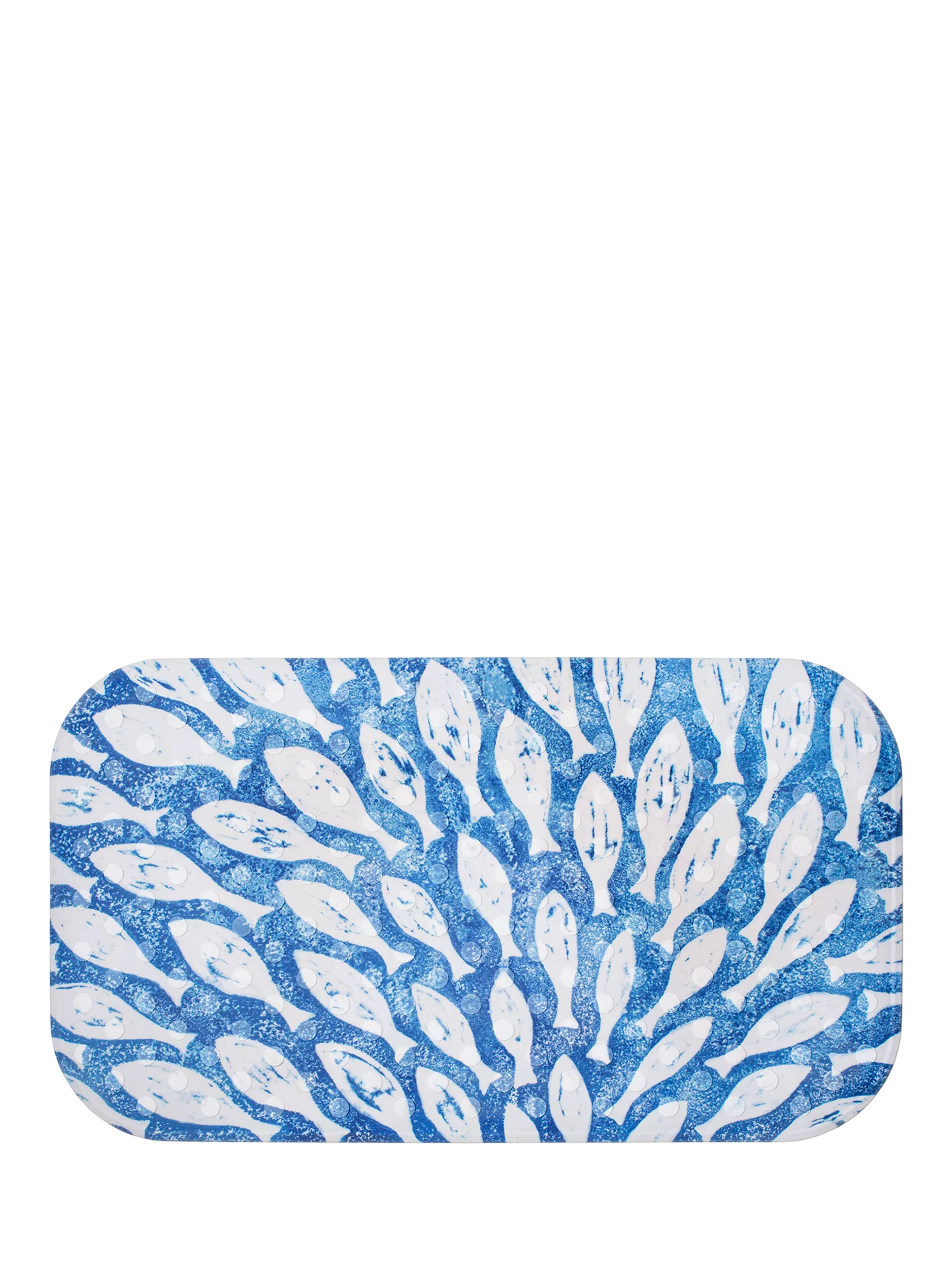 BlissHome blue silicone fish bath mat 44cm, imported from the UK
