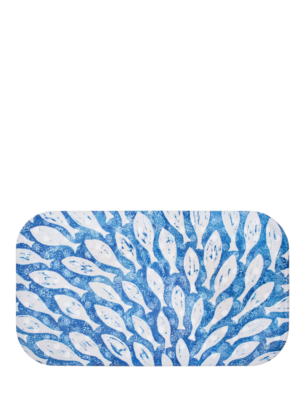 BlissHome blue silicone fish bath mat 44cm, imported from the UK