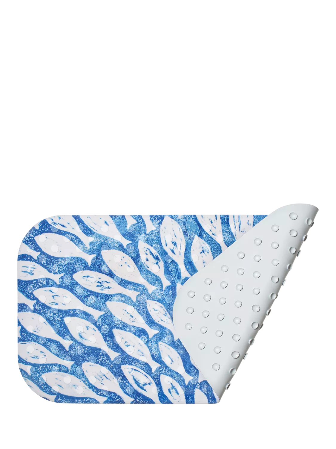 BlissHome blue silicone fish bath mat 44cm, imported from the UK