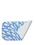 BlissHome blue silicone fish bath mat 44cm, imported from the UK