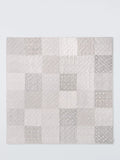 John Lewis block printed patchwork quilt king size, imported from the UK