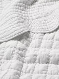 John Lewis scallop cotton quilt white king size, UK version