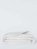John Lewis scallop cotton quilt white king size, UK version