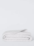 John Lewis scallop cotton quilt white king size, UK version