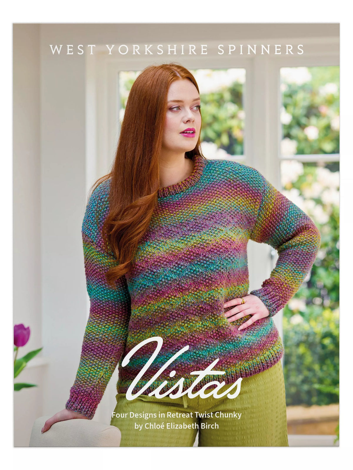 West Yorkshire Spinners Vistas knitting pattern booklet 17 pages (British brand)