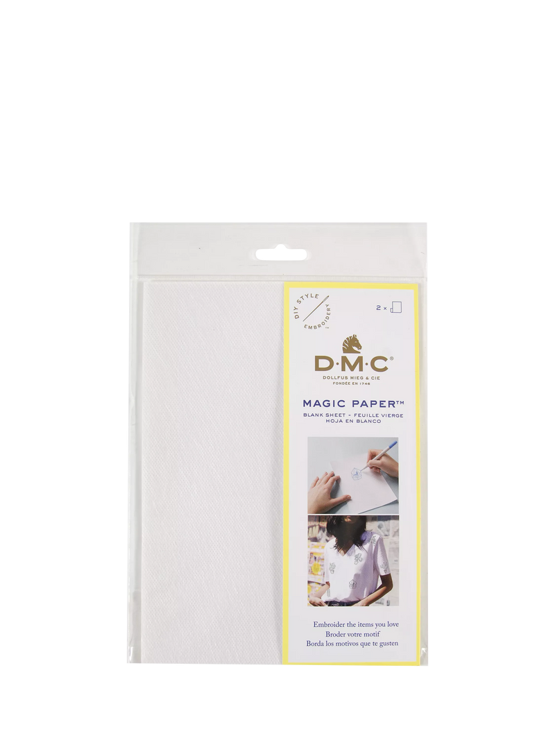 DMC A5 Magic Paper embroidery transfer paper - British product