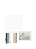 DMC Katsushika Hokusai Great Wave cross stitch kit - British product