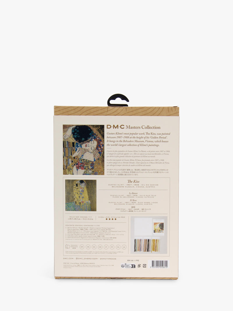 DMC Gustav Klimt cross stitch kit - British product
