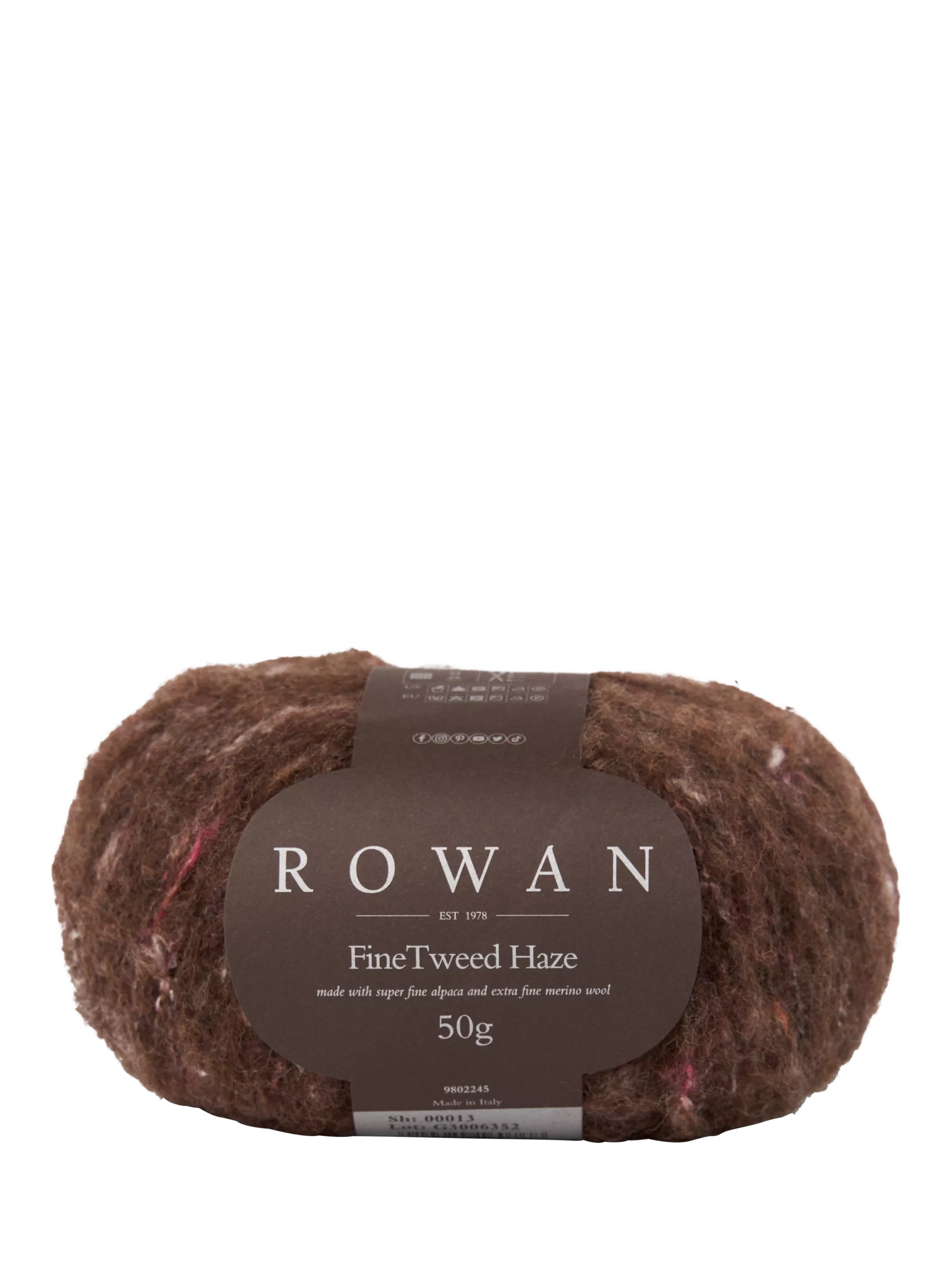 Rowan Fine Tweed Haze DK knitting yarn 50g, UK version
