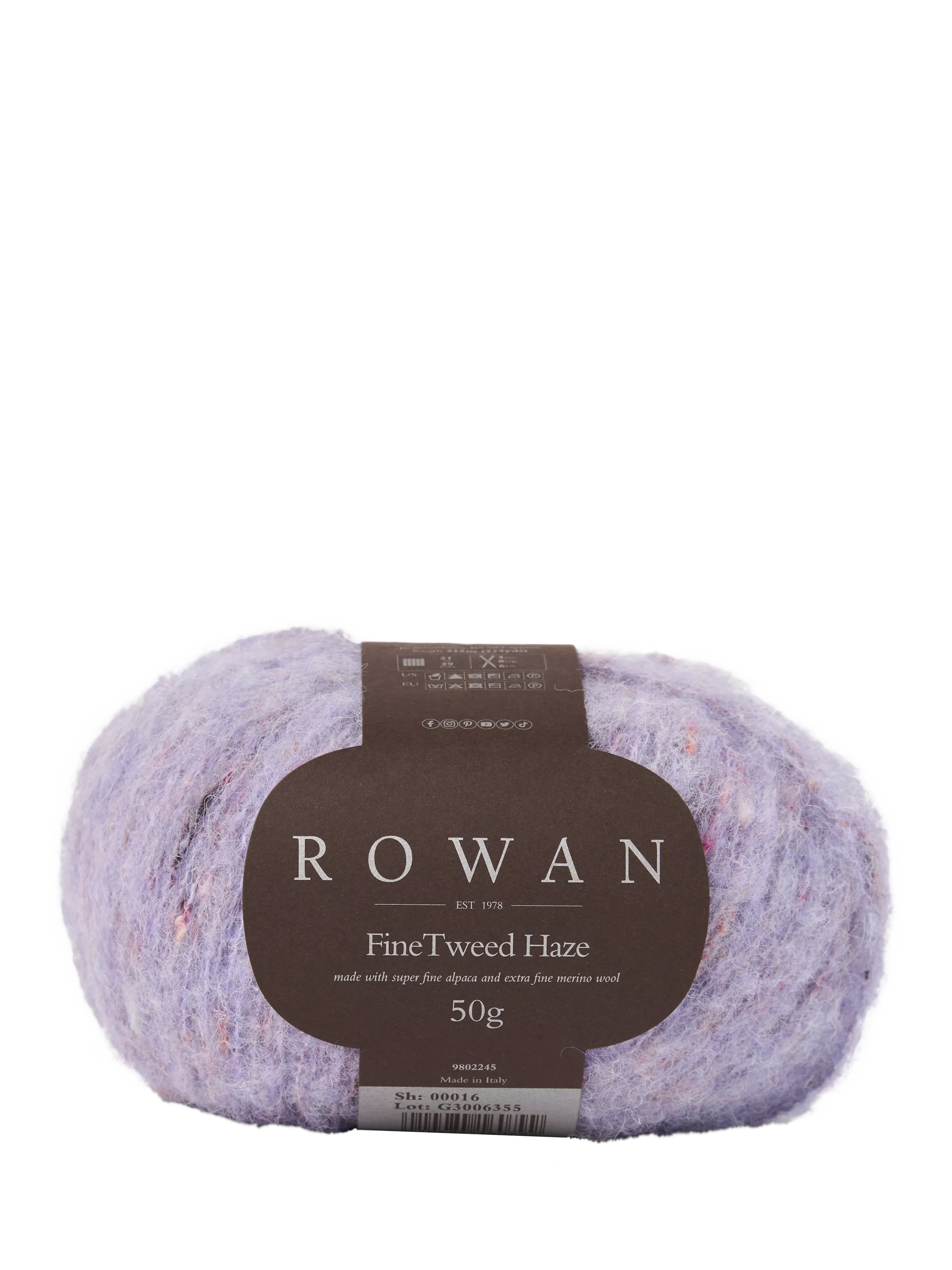 Rowan Fine Tweed Haze DK Knitting Yarn 50g