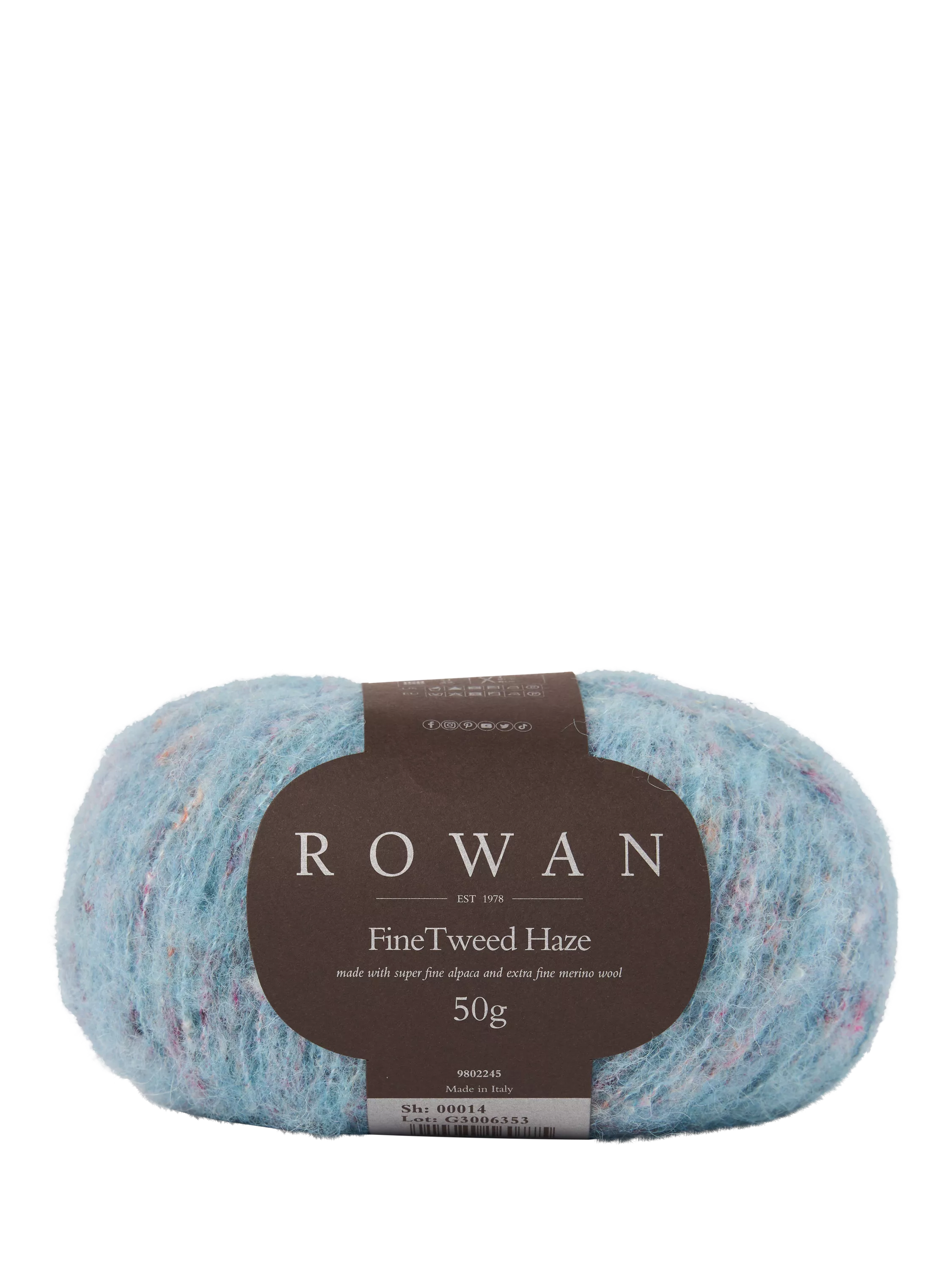 Rowan Fine Tweed Haze DK Knitting Yarn 50g