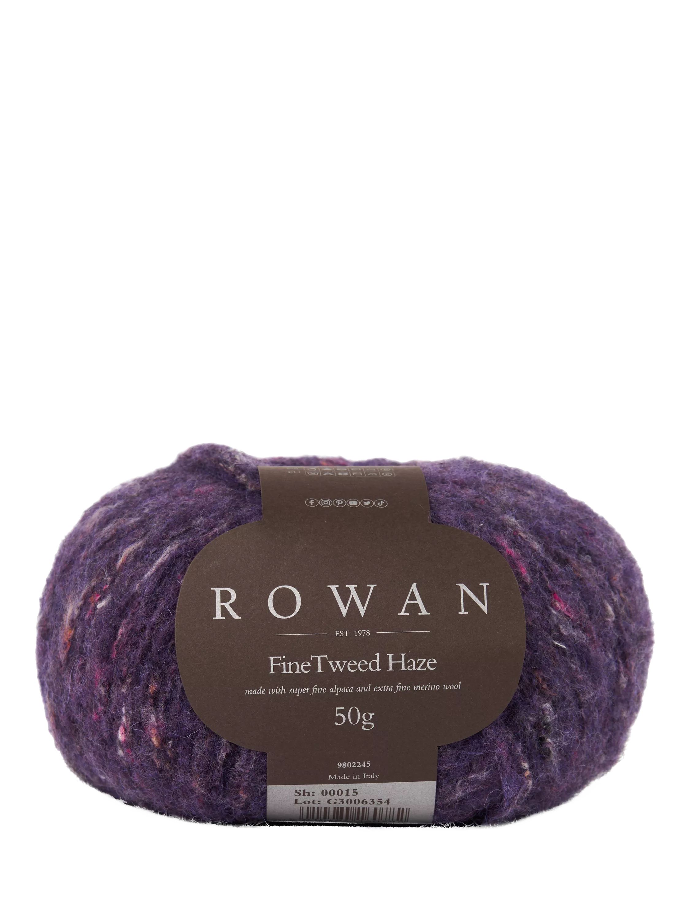 Rowan Fine Tweed Haze DK Knitting Yarn 50g