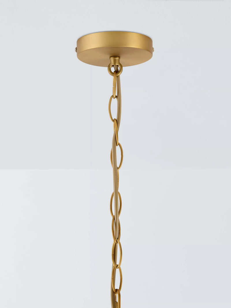 John Lewis Heera extra large chandelier gold (British brand)