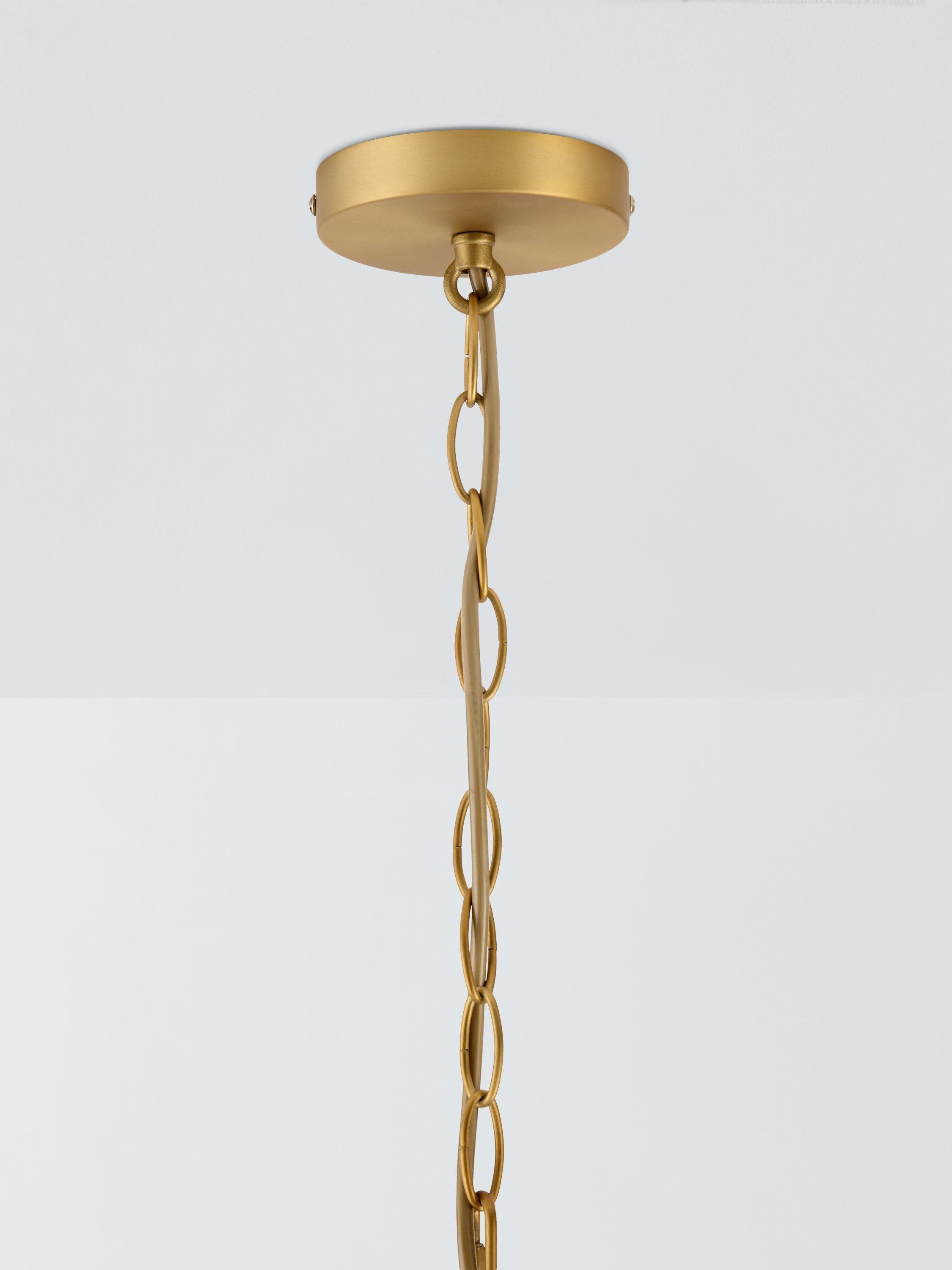 John Lewis Heera extra large chandelier gold (British brand)