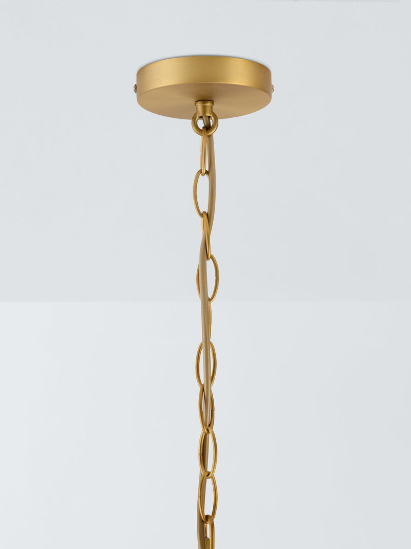 John Lewis Heera extra large chandelier gold (British brand)