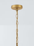 John Lewis Heera extra large chandelier gold (British brand)