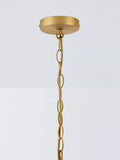 John Lewis Heera extra large chandelier gold (British brand)