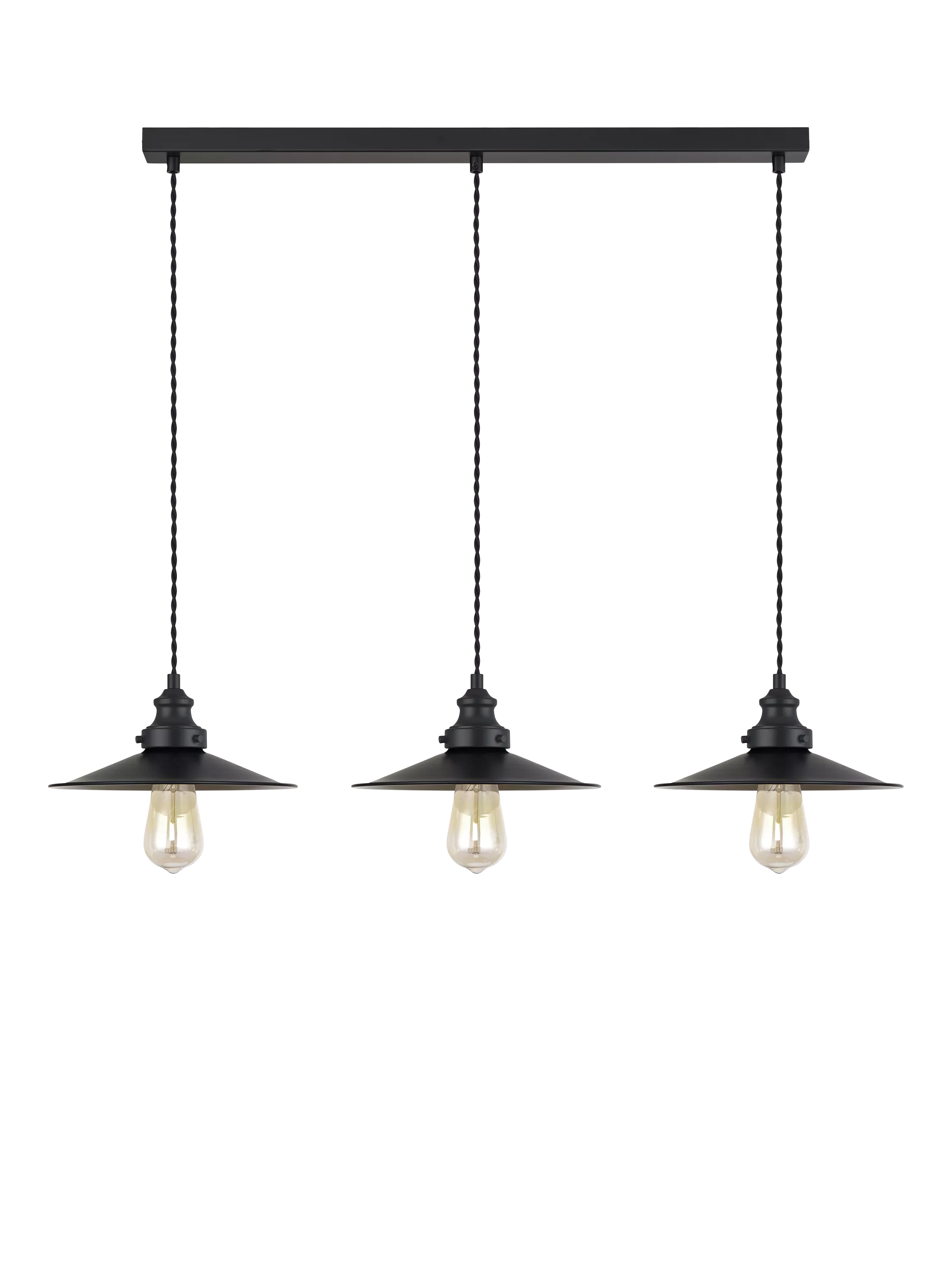 John Lewis Tobias 3 light bar ceiling light - British product