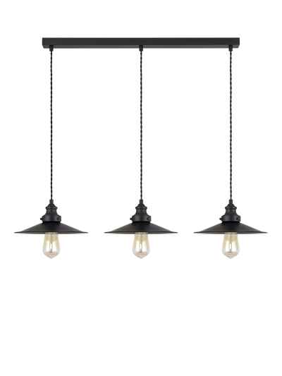 John Lewis John Lewis Tobias 3 Light Over Diner Bar Ceiling Light- Buy online at McGrocer