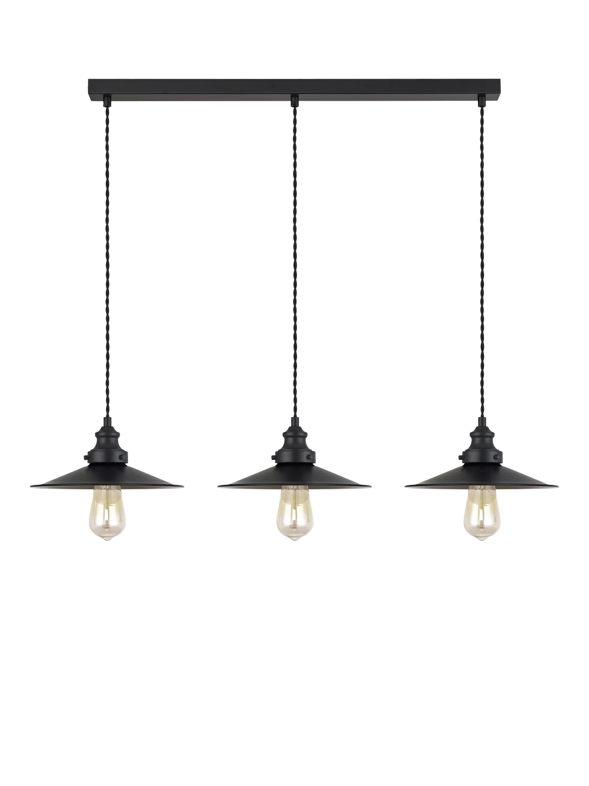 John Lewis Tobias 3 light bar ceiling light - British product