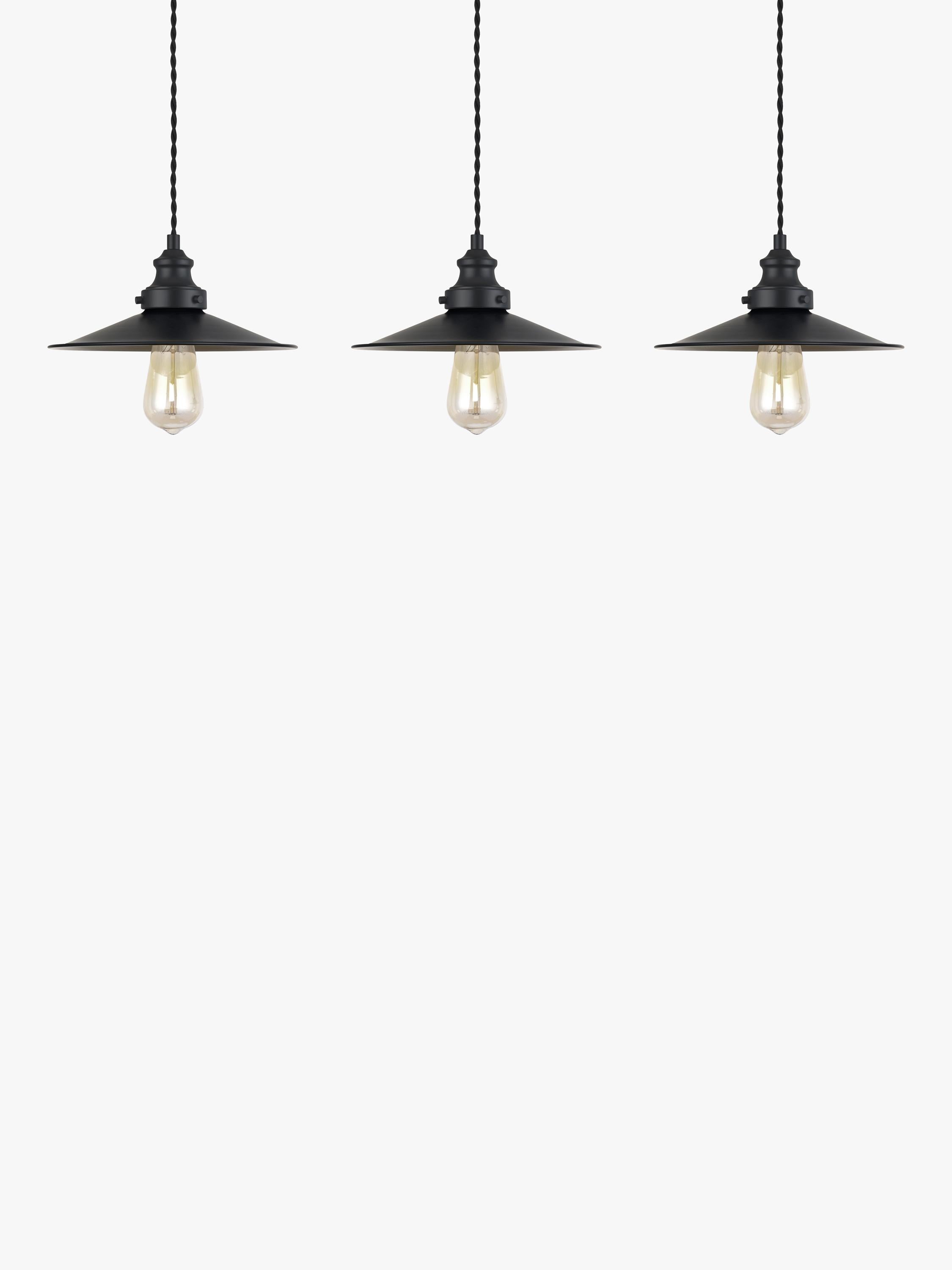 John Lewis Tobias 3 light bar ceiling light - British product