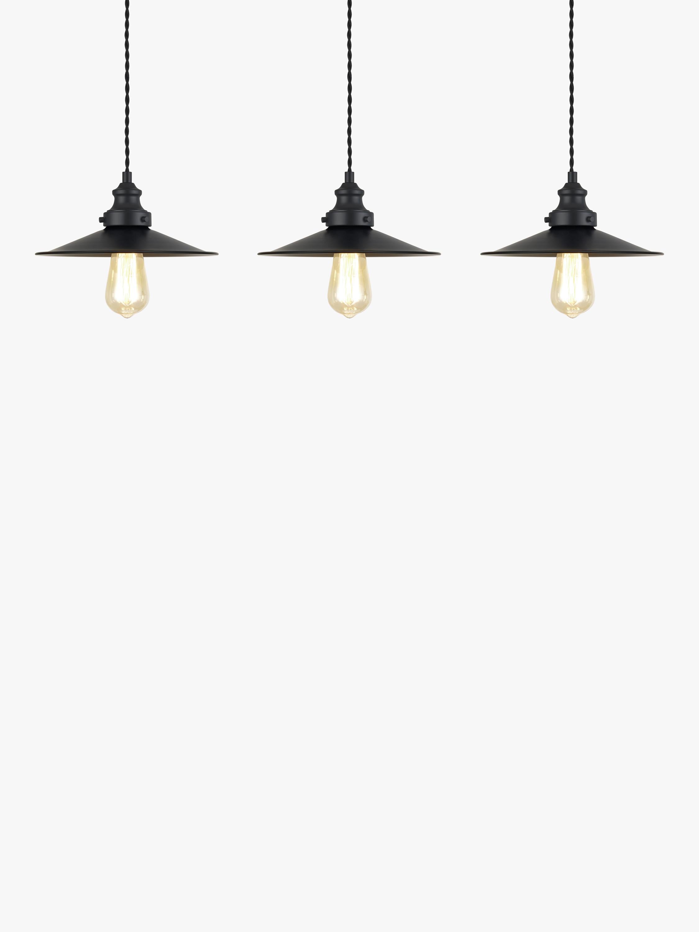 John Lewis Tobias 3 light bar ceiling light - British product