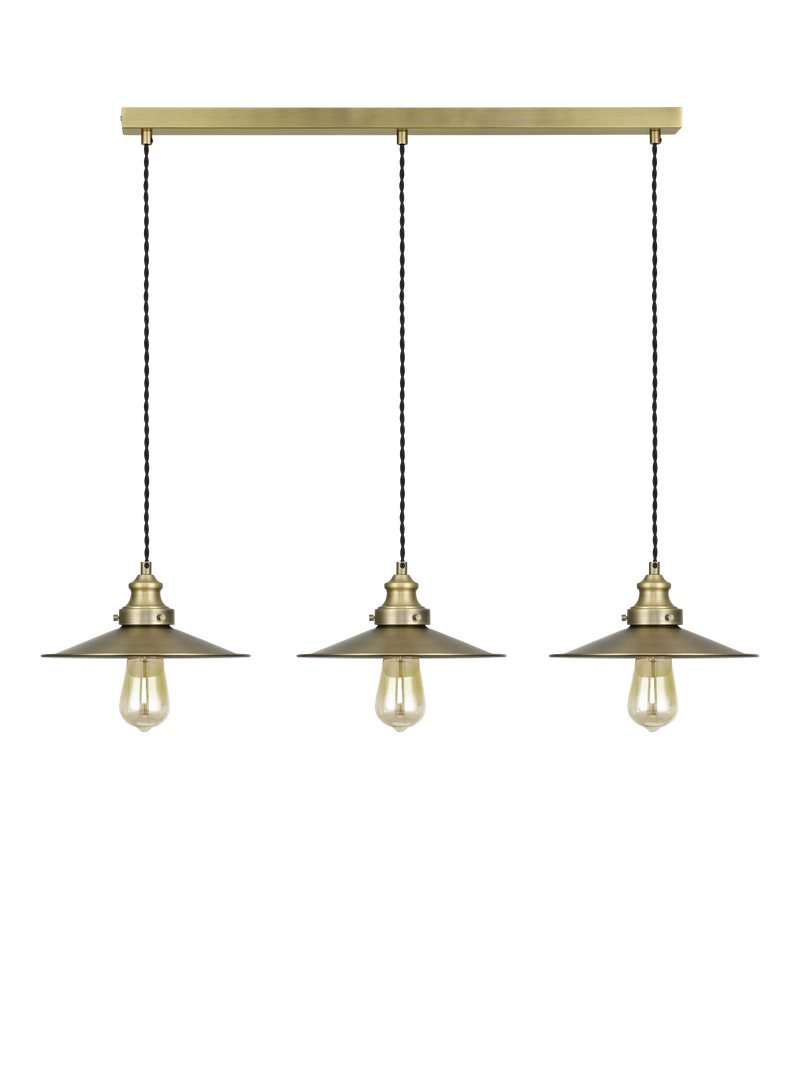 John Lewis Tobias 3 Light Over Diner Bar Ceiling Light