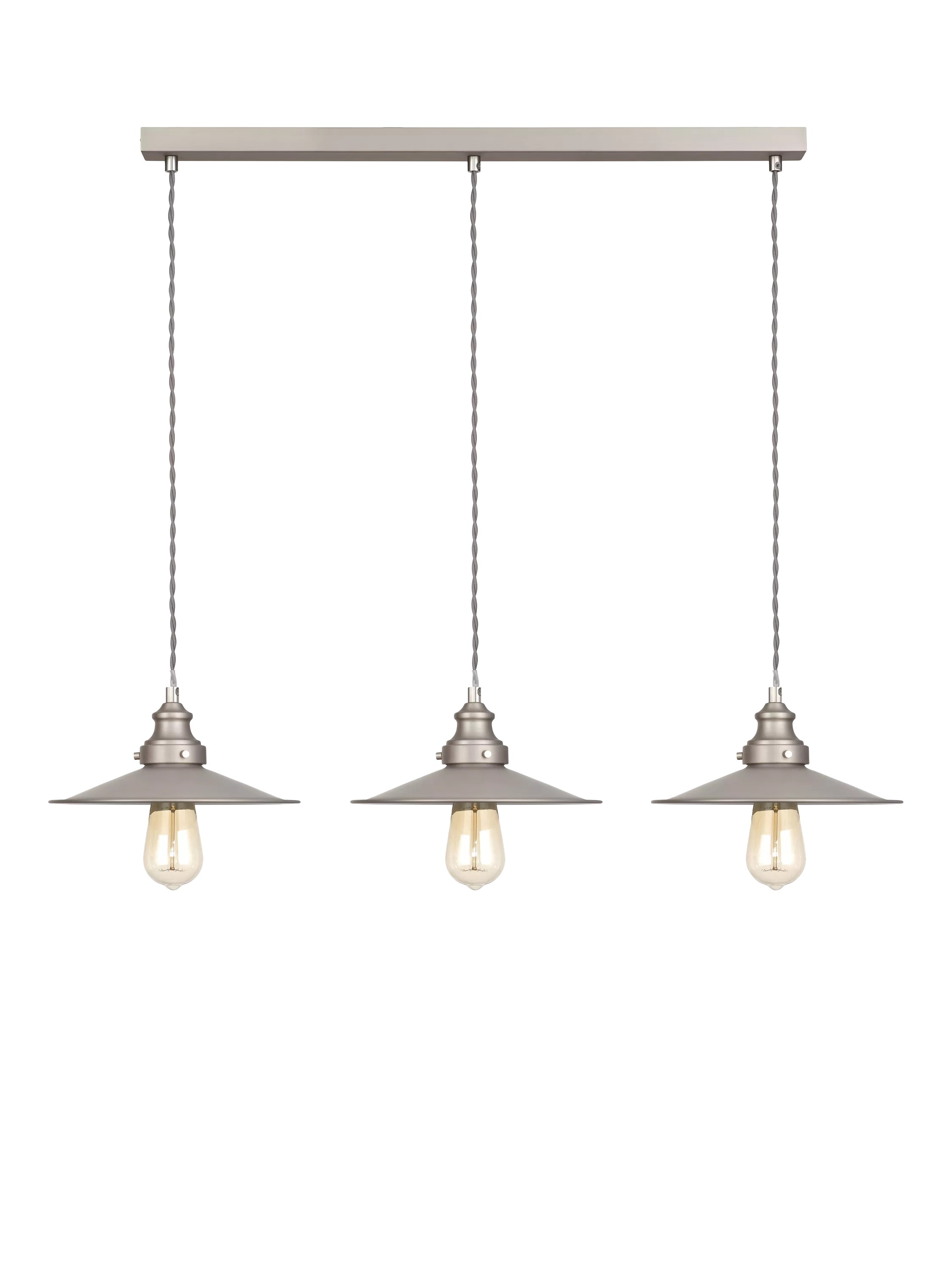 John Lewis Tobias 3 Light Over Diner Bar Ceiling Light