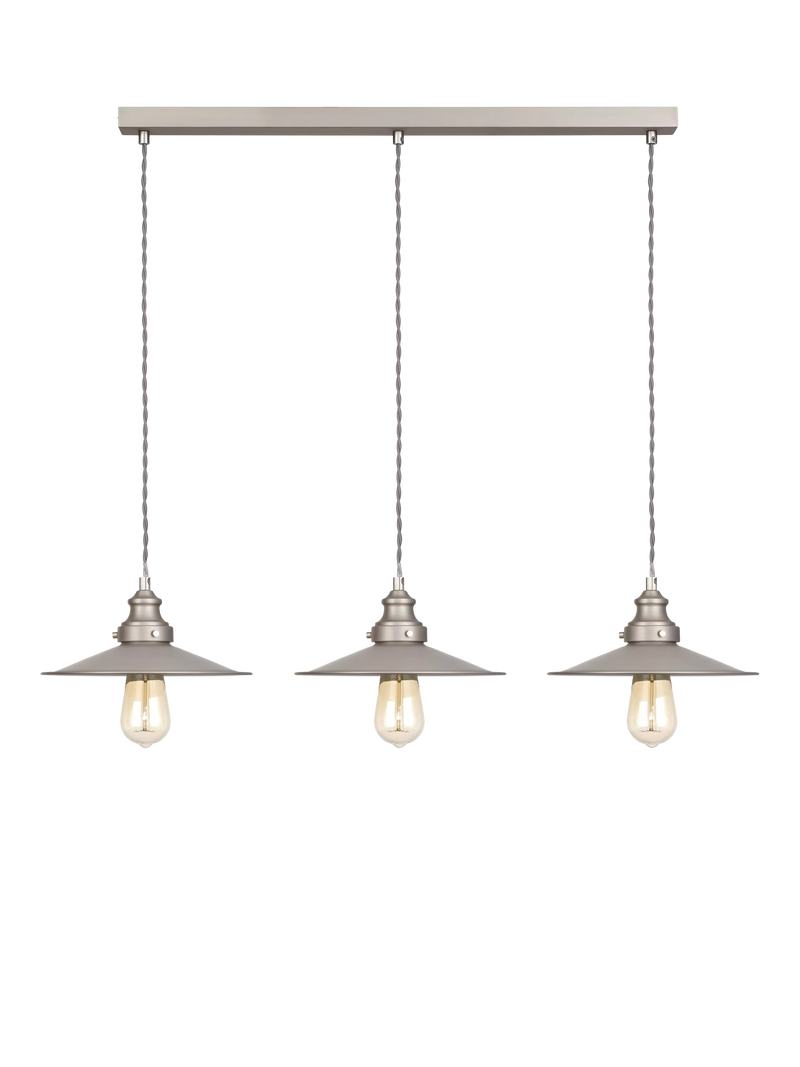 John Lewis Tobias 3 Light Over Diner Bar Ceiling Light