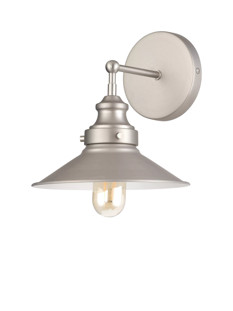 John Lewis Tobias wall light dimmable metal - British product