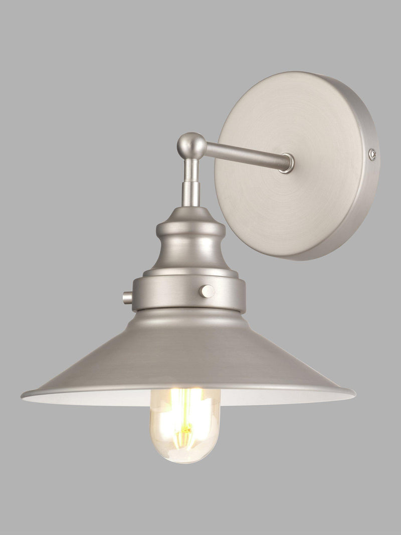 John Lewis Tobias wall light dimmable metal - British product