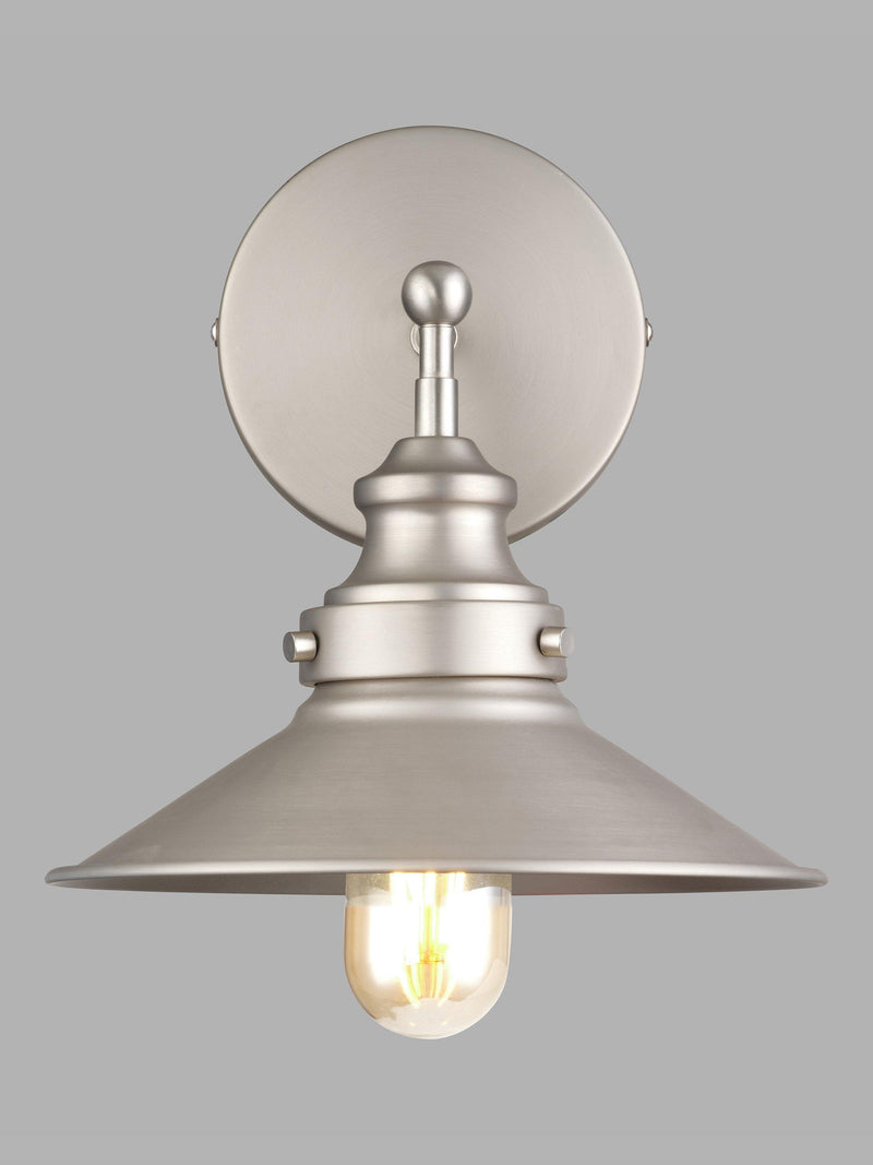 John Lewis Tobias wall light dimmable metal - British product
