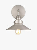 John Lewis Tobias wall light dimmable metal - British product