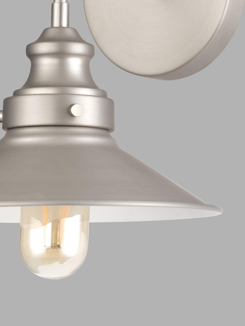 John Lewis Tobias wall light dimmable metal - British product