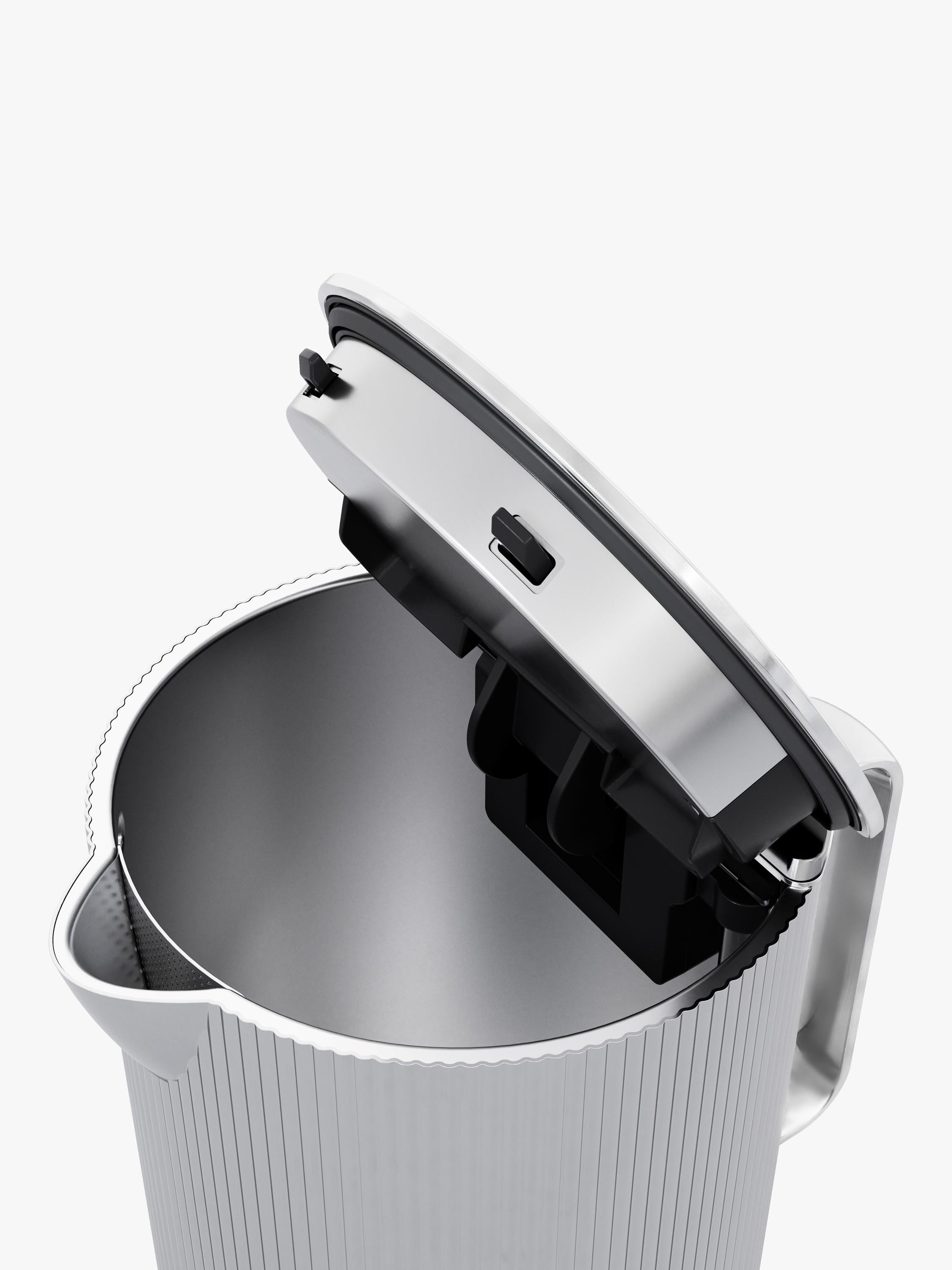 Georg Jensen Bernadotte electric kettle silver, UK version