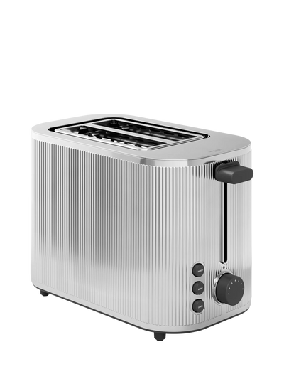 Silver 2-Slice Kitchen Toaster