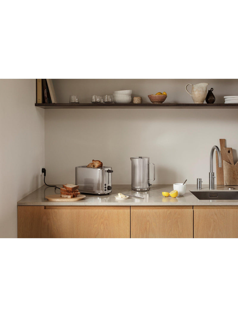 Georg Jensen Bernadotte 2 Slice Silver Toaster, UK version