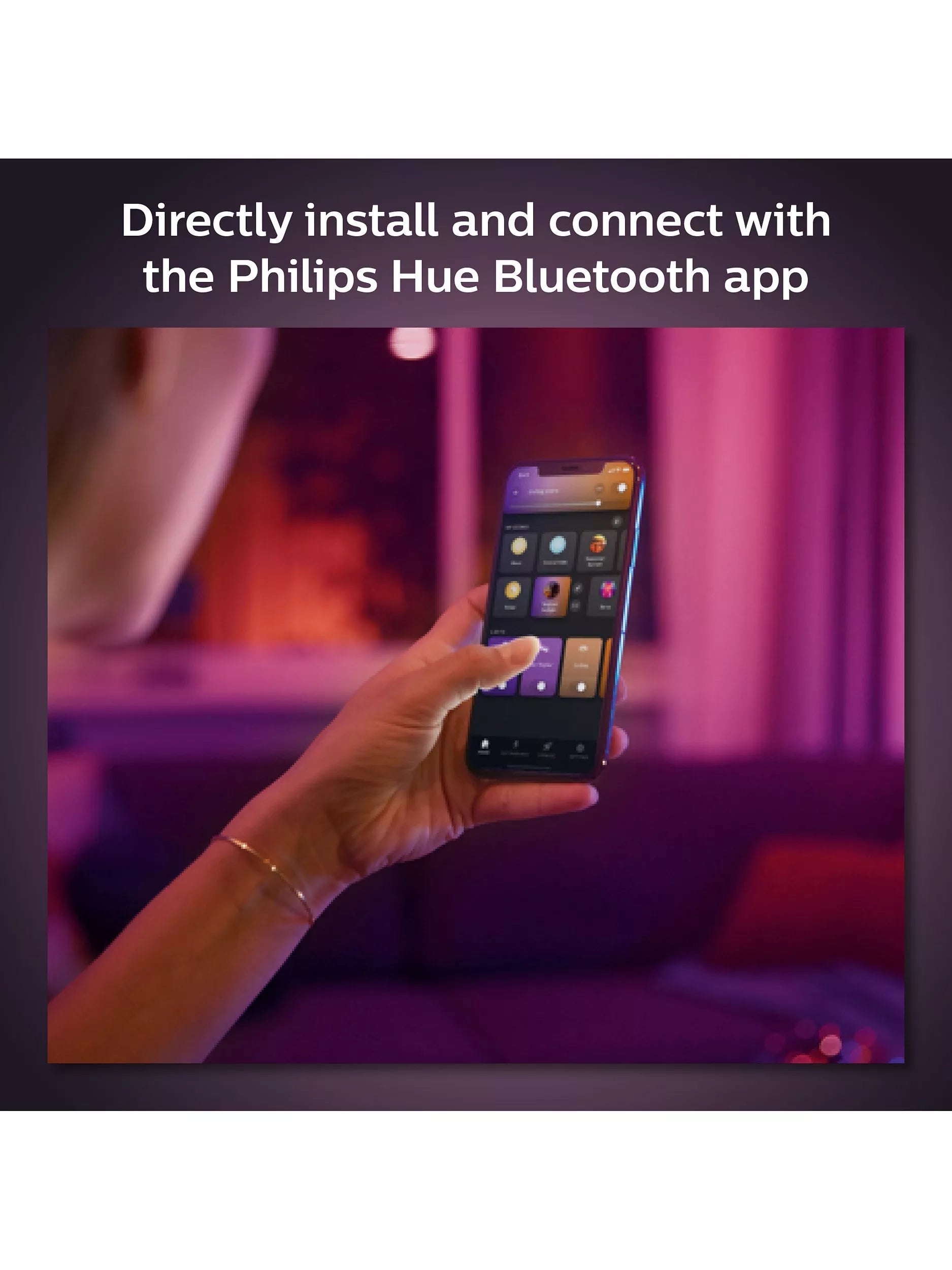 Philips Hue Centura smart spotlight 3-pack recessed - British product