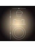 Philips Hue White Ambiance Milliskin Extension smart recessed spotlight (British brand)