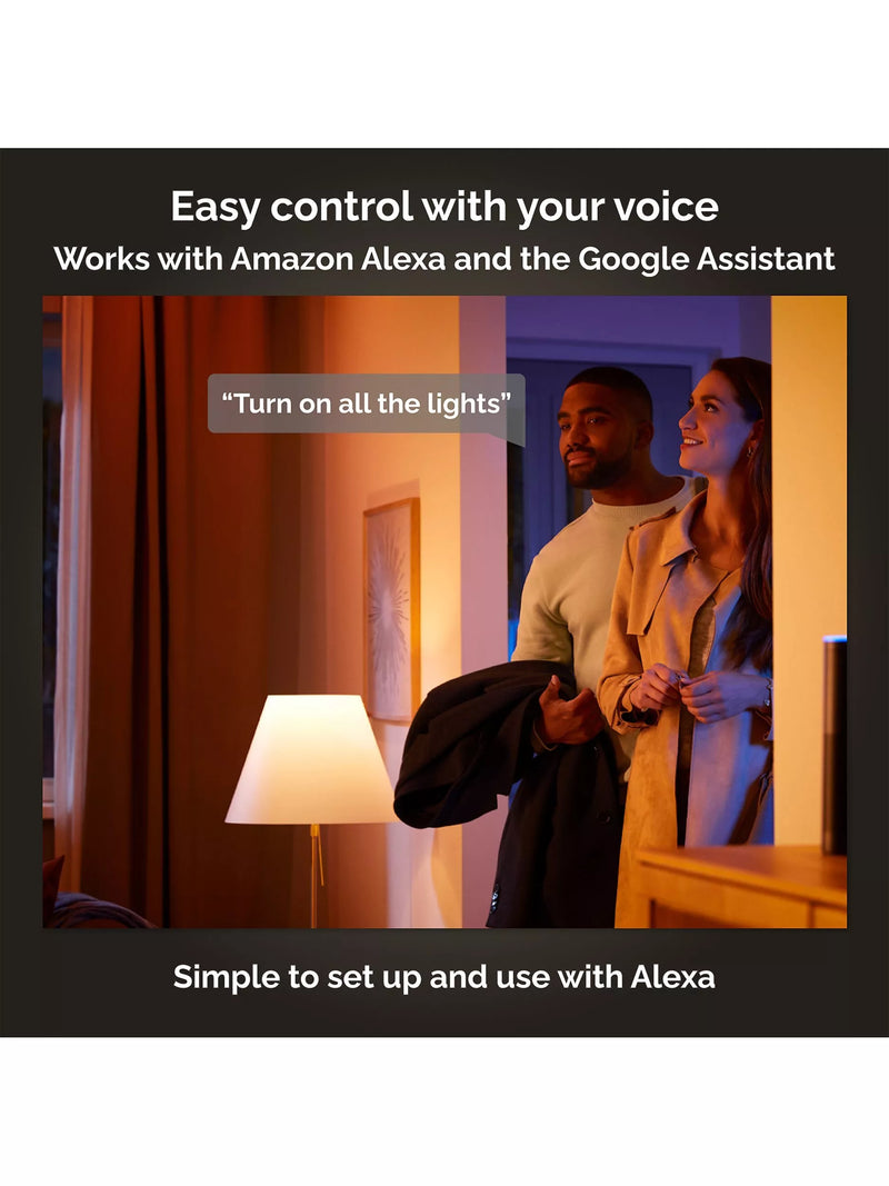 Philips Hue Centris smart ceiling spotlight 4-light, imported from the UK