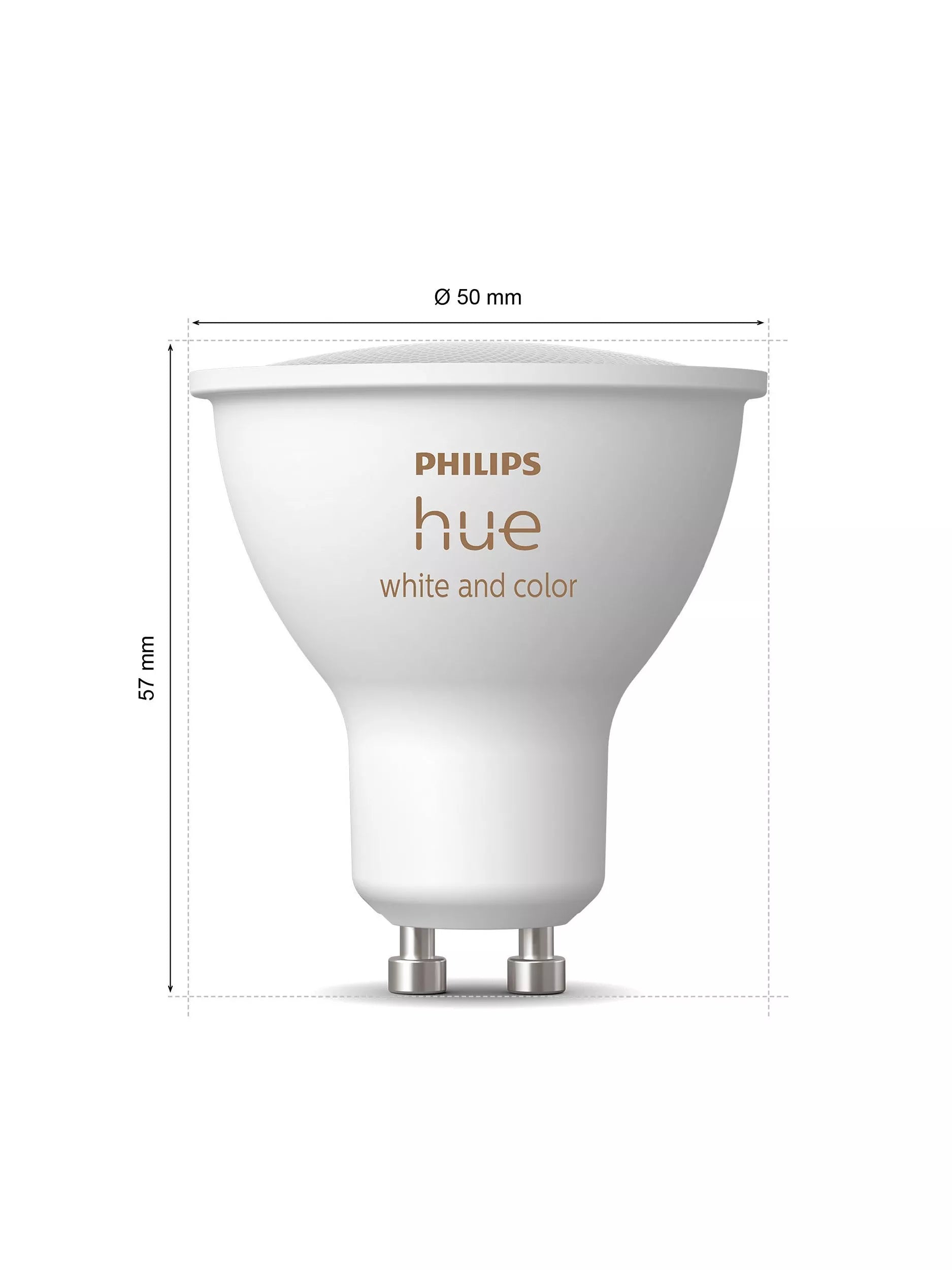 Philips Hue GU10 colour changing smart bulb (British brand)