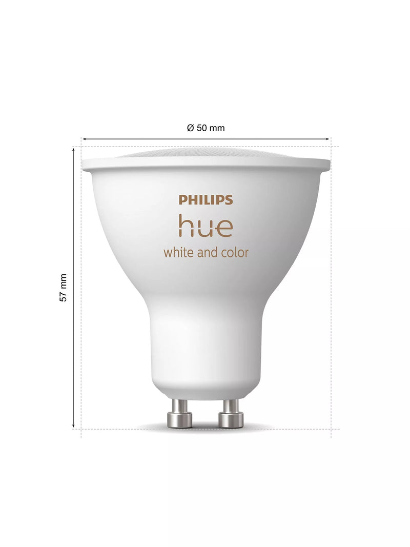 Philips Hue GU10 colour changing smart bulb (British brand)