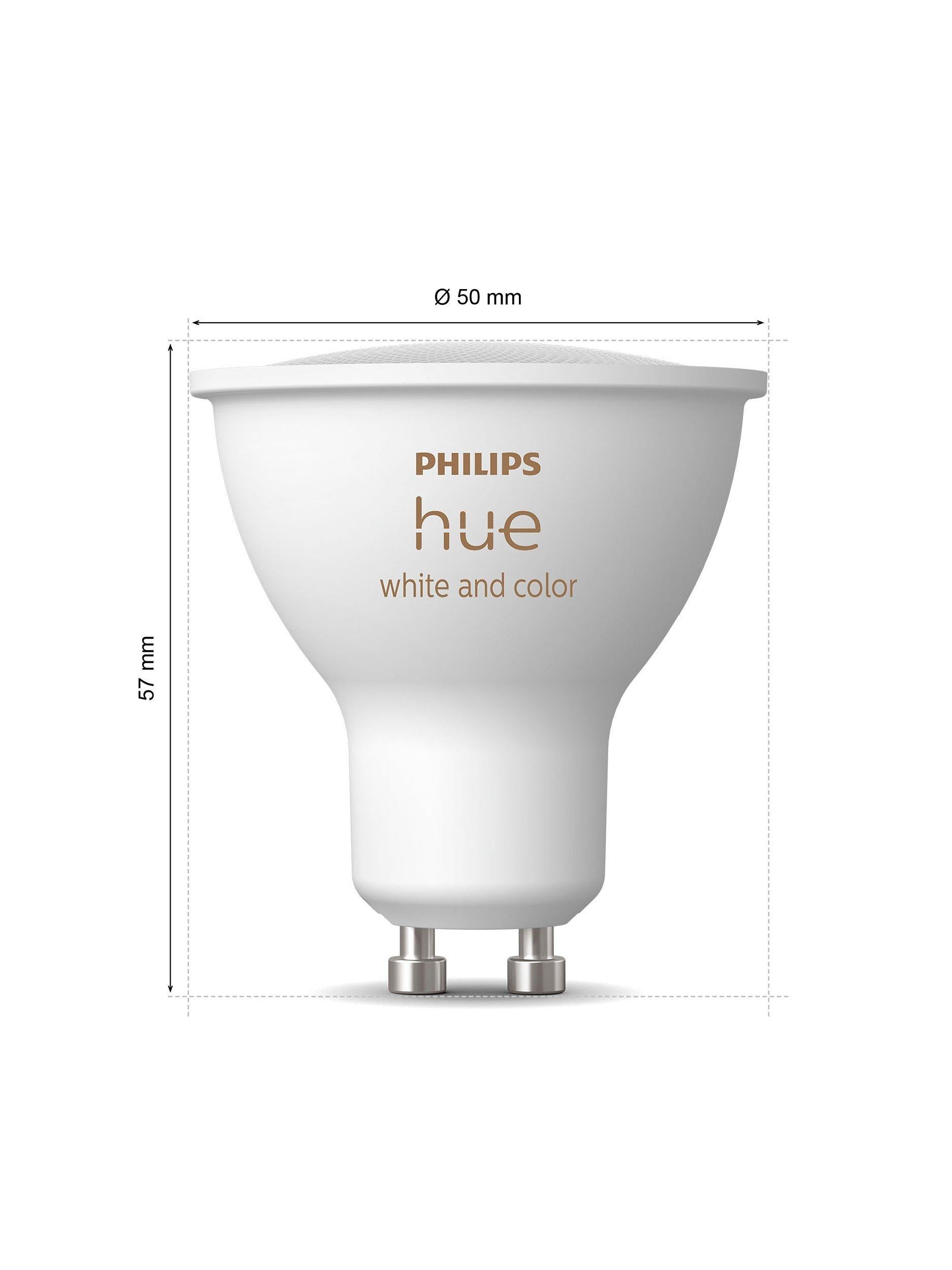Philips Hue GU10 colour changing smart bulb (British brand)