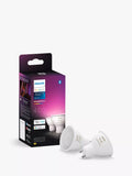 Philips Hue smart bulb GU10 pack of 2, UK version