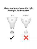 Philips Hue smart bulb GU10 pack of 2, UK version