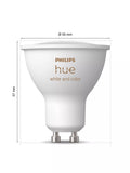 Philips Hue smart lighting starter kit with 3 GU10 bulbs, imported from the UK