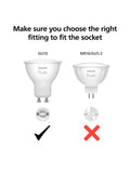 Philips Hue smart spotlight GU10 3-pack 4.2W, UK version